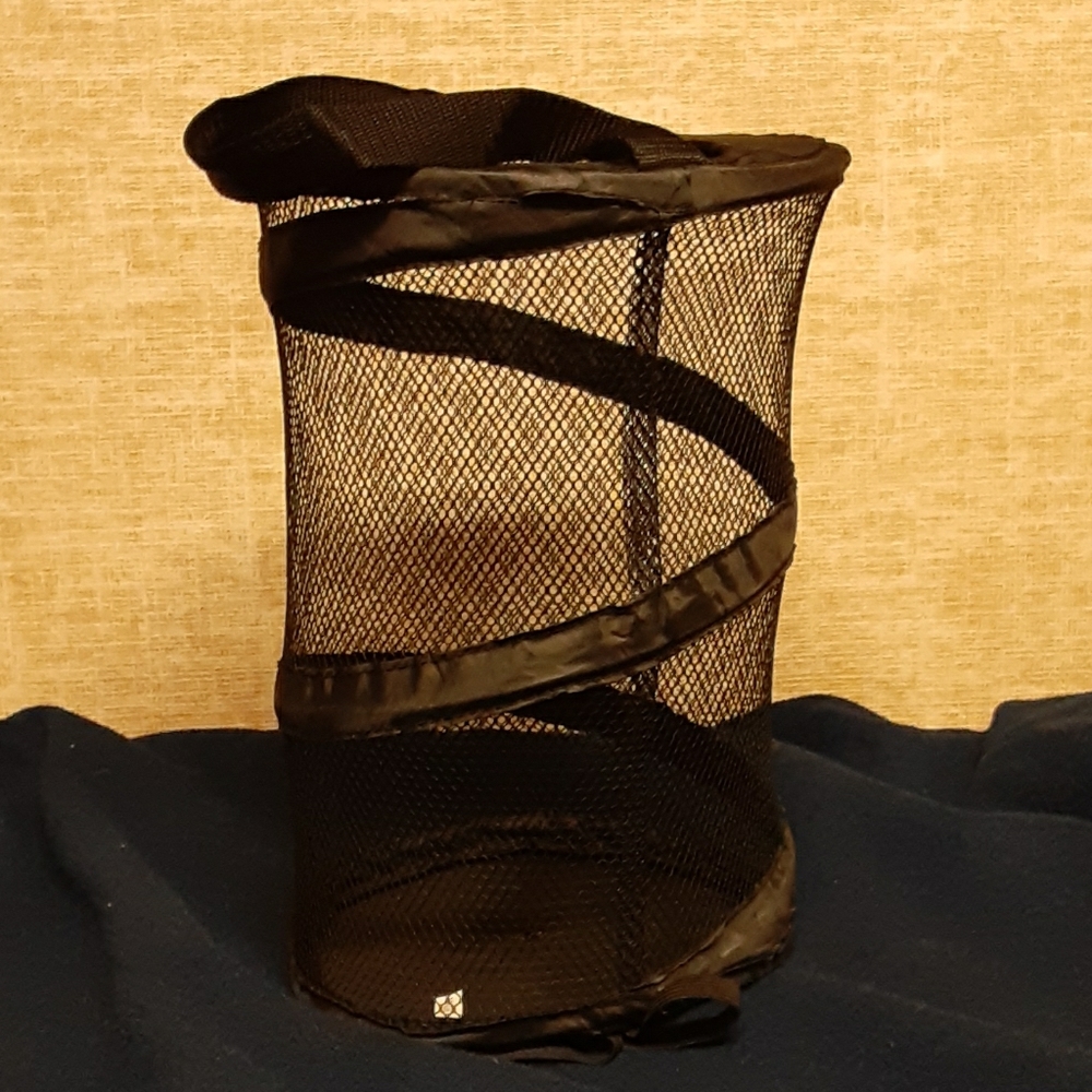 Black Collapsible Shower Caddy